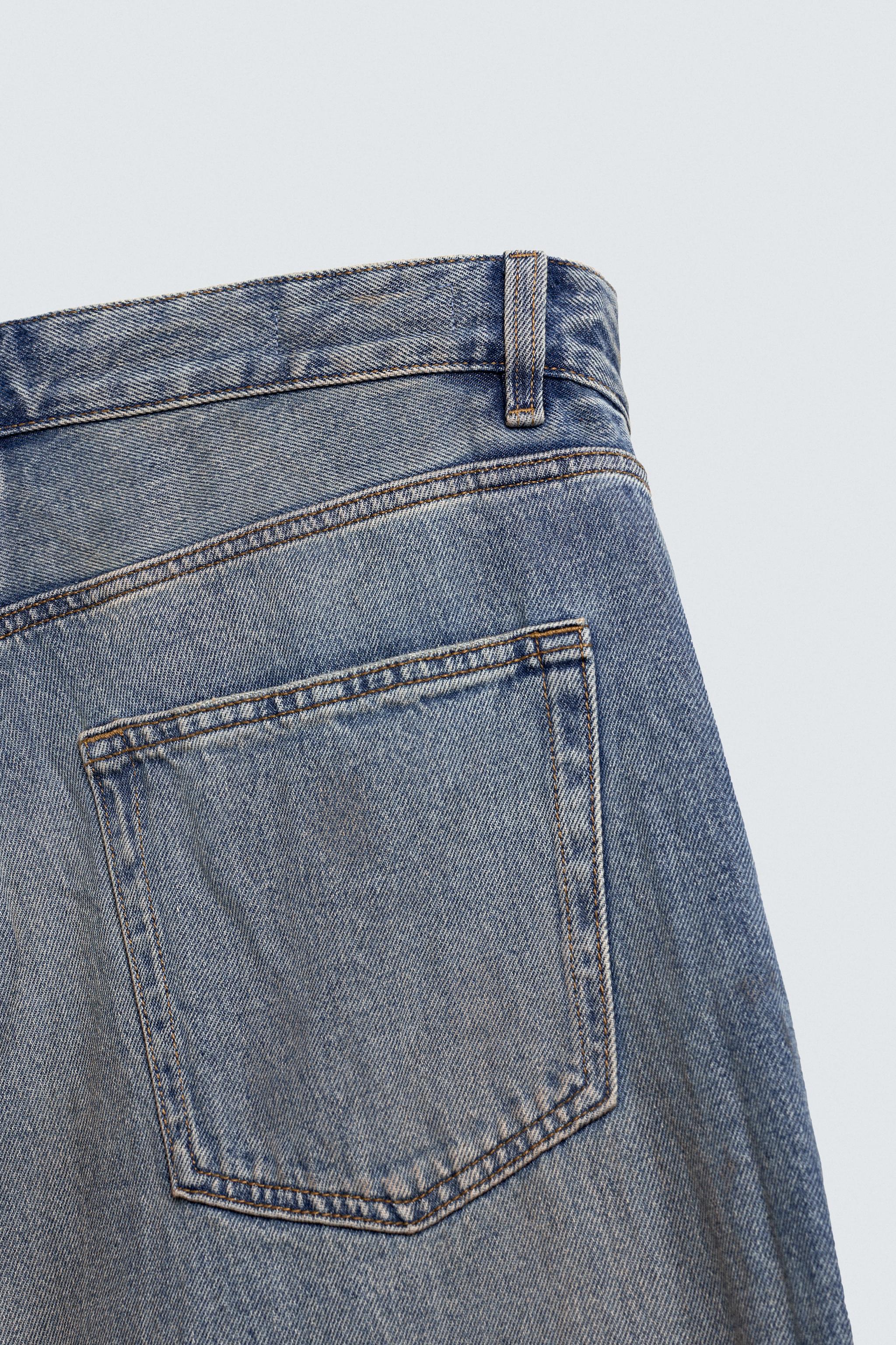 VINTAGE WASH BAGGY FIT JEANS